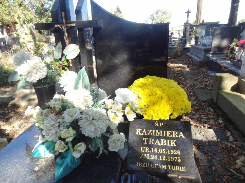 Kazimiera Trąbik 1926 Jedlicze i Potok - Grobonet - Wyszukiwarka osób pochowanych