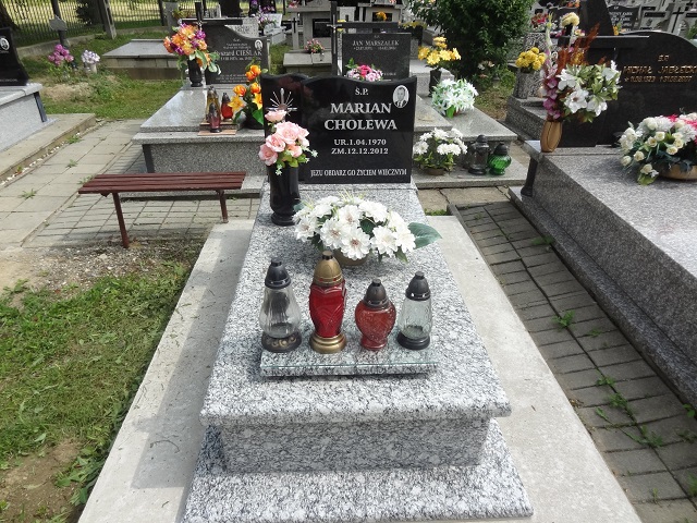 Marian Cholewa 1970 Jedlicze i Potok - Grobonet - Wyszukiwarka osób pochowanych