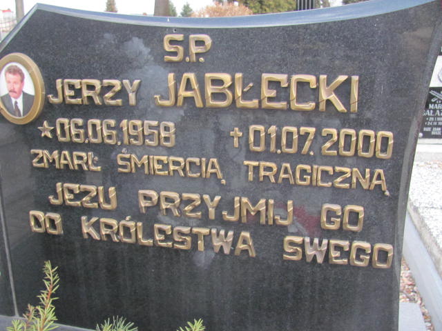 Jerzy Jabłecki 1958 Jedlicze i Potok - Grobonet - Wyszukiwarka osób pochowanych