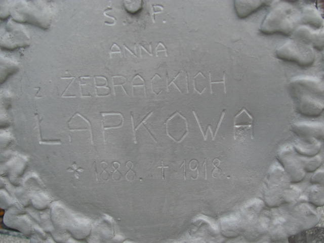 Anna Łapkowa 1888 Jedlicze i Potok - Grobonet - Wyszukiwarka osób pochowanych