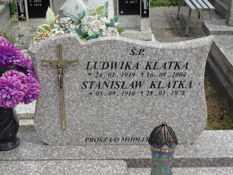 Grób Stanisław Klatka