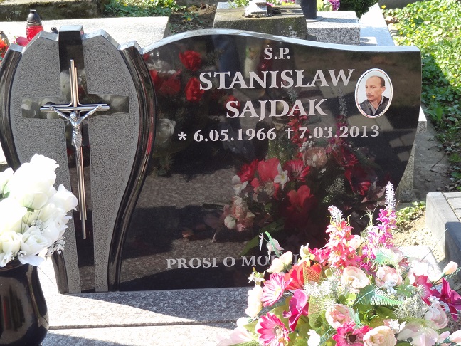Grób Stanisław Sajdak