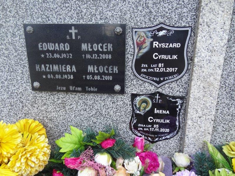 Maria Młocek 1912 Jedlicze i Potok - Grobonet - Wyszukiwarka osób pochowanych