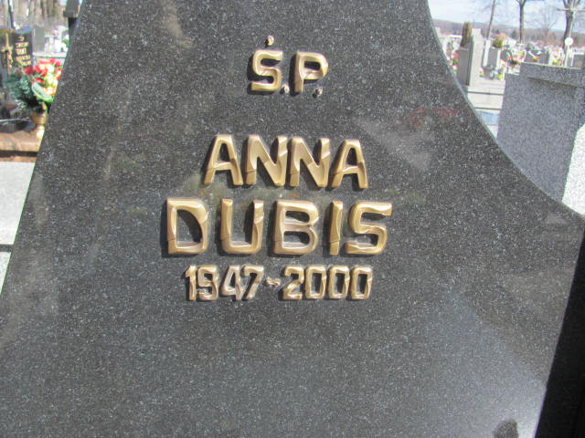 Anna Dubis 1947 Jedlicze i Potok - Grobonet - Wyszukiwarka osób pochowanych