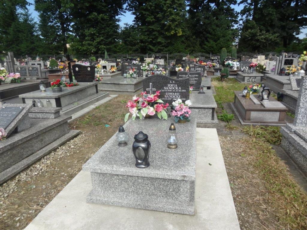 Grób Edward Sanocki