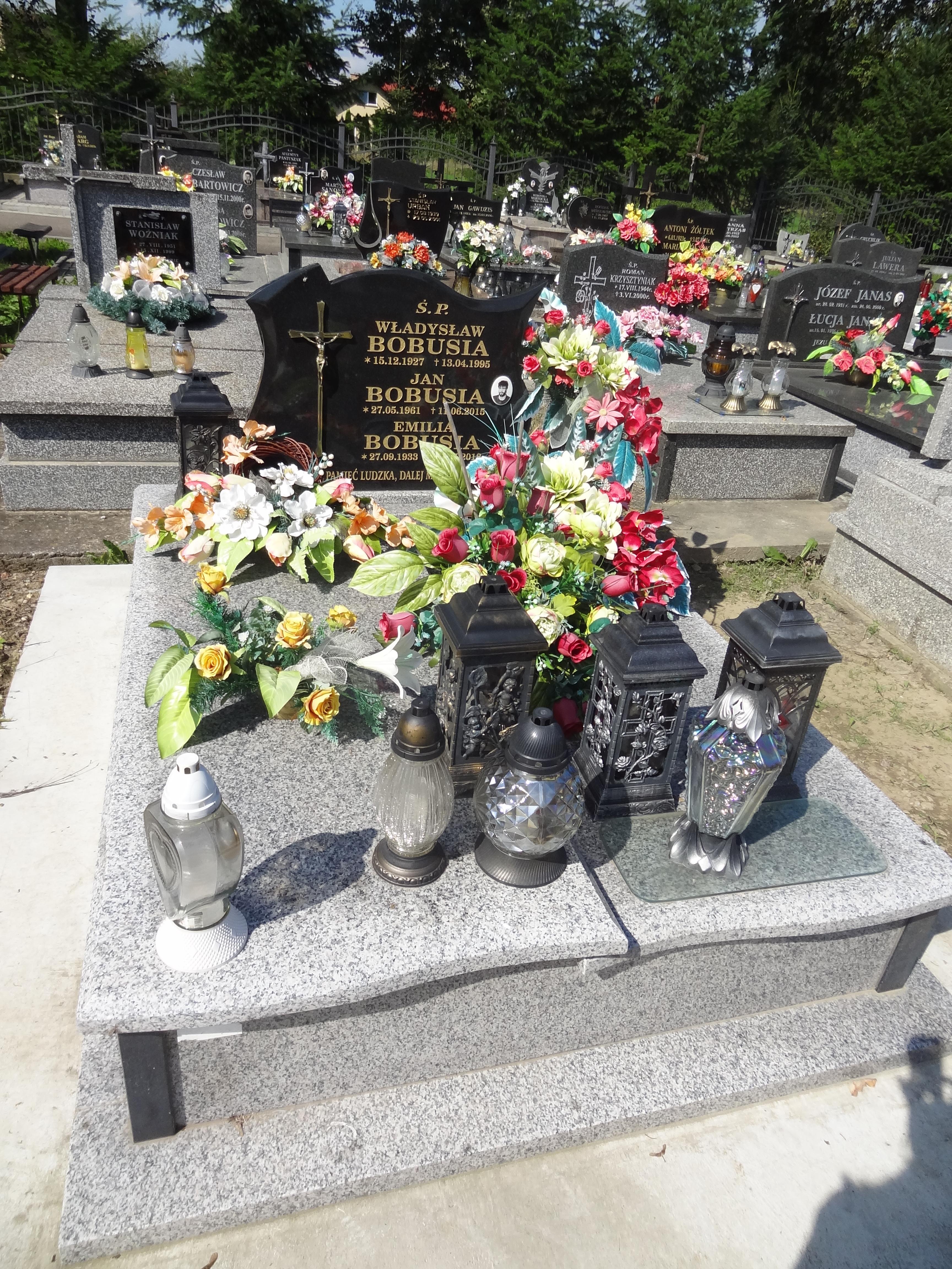 Władysław Bobusia 1927 Jedlicze i Potok - Grobonet - Wyszukiwarka osób pochowanych