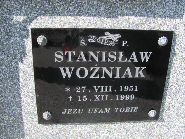Stanisław Woźniak 1951 Jedlicze i Potok - Grobonet - Wyszukiwarka osób pochowanych