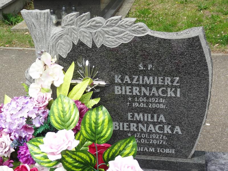 Emilia Biernacka 1927 Jedlicze i Potok - Grobonet - Wyszukiwarka osób pochowanych