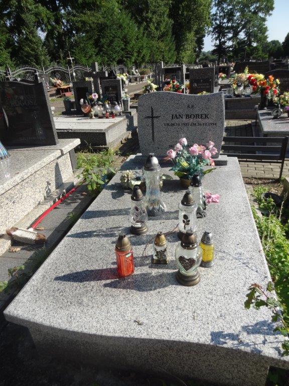 Jan Borek 1935 Jedlicze i Potok - Grobonet - Wyszukiwarka osób pochowanych