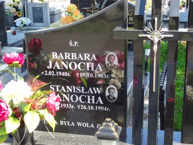 Barbara Janocha 1940 Jedlicze i Potok - Grobonet - Wyszukiwarka osób pochowanych