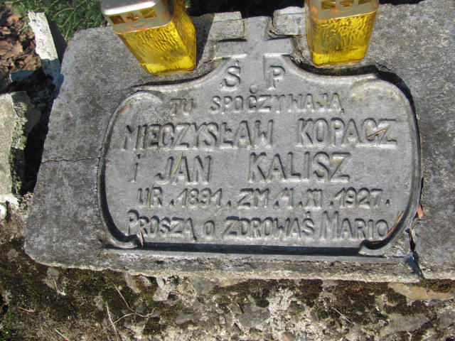 Jan Kalisz 1891 Jedlicze i Potok - Grobonet - Wyszukiwarka osób pochowanych