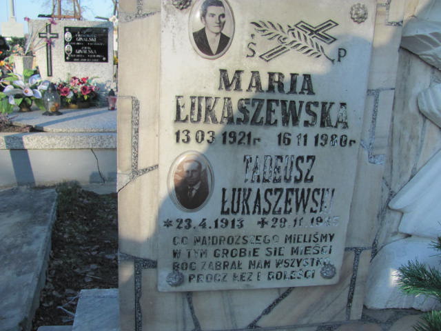 Tadeusz Łukaszewski 1913 Jedlicze i Potok - Grobonet - Wyszukiwarka osób pochowanych