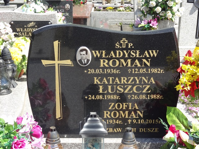 Katarzyna Łuszcz 1988 Jedlicze i Potok - Grobonet - Wyszukiwarka osób pochowanych