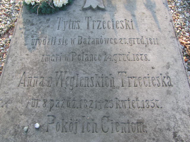 Tytus Trzecieski 1811 Jedlicze i Potok - Grobonet - Wyszukiwarka osób pochowanych
