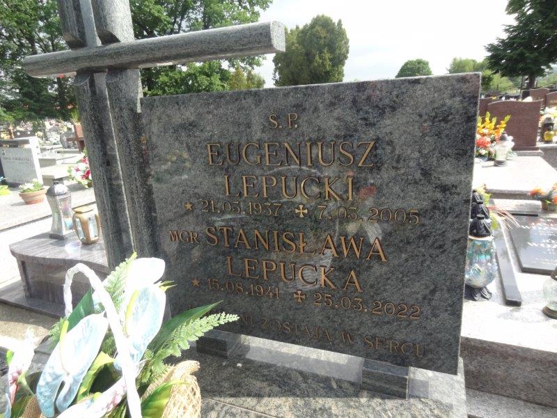 Grób Eugeniusz Lepucki
