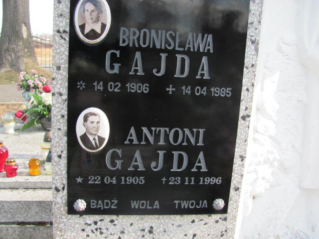 Antoni Gajda 1905 Jedlicze i Potok - Grobonet - Wyszukiwarka osób pochowanych