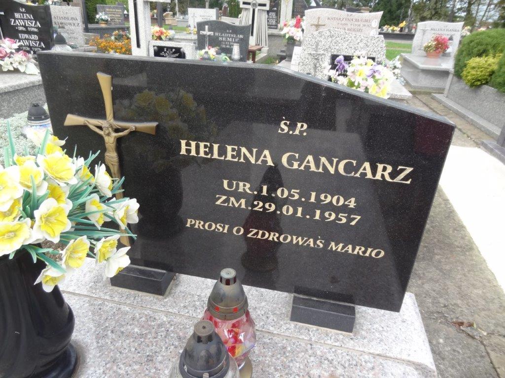 Grób Helena Gancarz