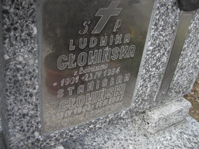 Ludwika Głowińska 1901 Jedlicze i Potok - Grobonet - Wyszukiwarka osób pochowanych