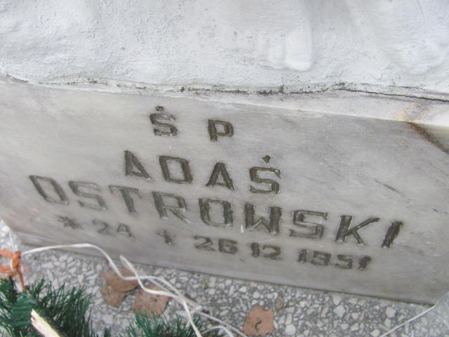 Adam Ostrowski 1951 Jedlicze i Potok - Grobonet - Wyszukiwarka osób pochowanych