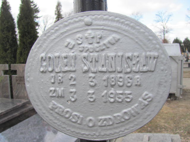 Stanisław Goleń 1896 Jedlicze i Potok - Grobonet - Wyszukiwarka osób pochowanych