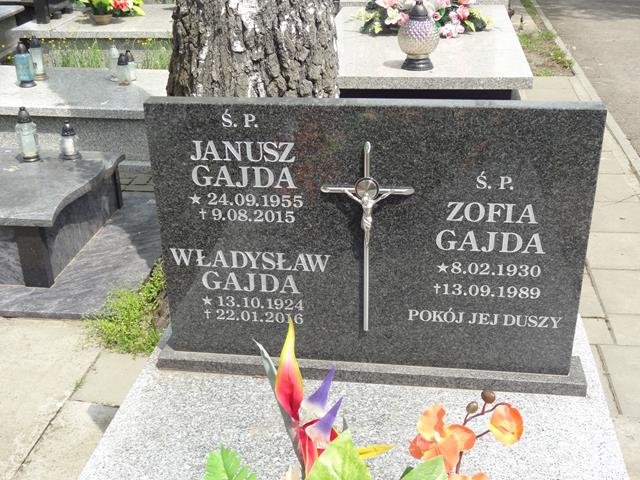 Grób Janusz Gajda