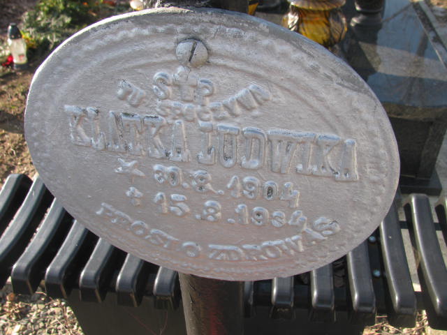 Ludwika Klatka 1904 Jedlicze i Potok - Grobonet - Wyszukiwarka osób pochowanych