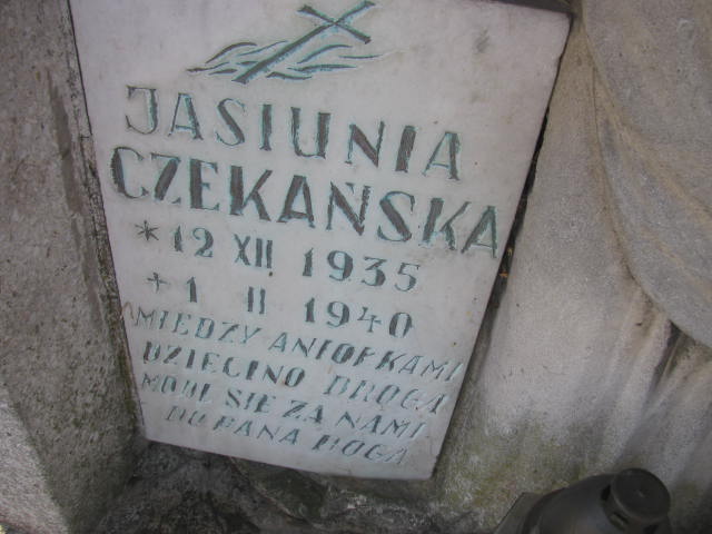 Janina Czekańska 1935 Jedlicze i Potok - Grobonet - Wyszukiwarka osób pochowanych
