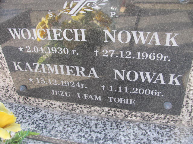 Kazimiera Nowak 1924 Jedlicze i Potok - Grobonet - Wyszukiwarka osób pochowanych