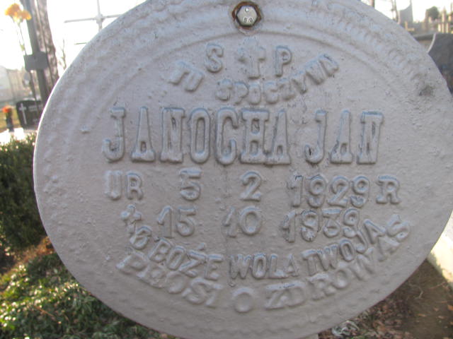 Jan Janocha 1929 Jedlicze i Potok - Grobonet - Wyszukiwarka osób pochowanych