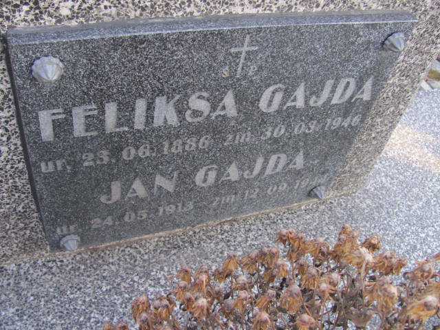 Feliksa Gajda 1886 Jedlicze i Potok - Grobonet - Wyszukiwarka osób pochowanych