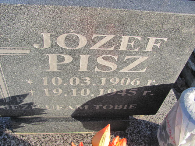 Józef Pisz 1906 Jedlicze i Potok - Grobonet - Wyszukiwarka osób pochowanych