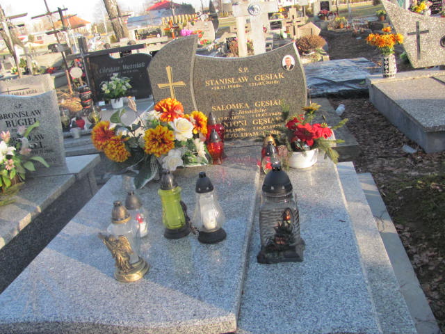Grób Stanisław Gęsiak