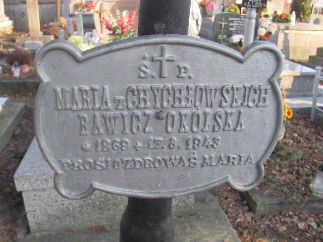 Okolska Maria Rawicz Okólska 1869 Jedlicze i Potok - Grobonet - Wyszukiwarka osób pochowanych