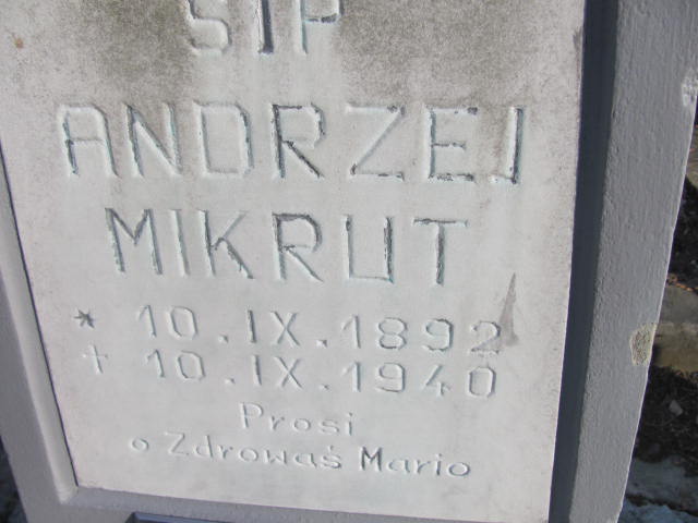 Amelia Mikrut 1898 Jedlicze i Potok - Grobonet - Wyszukiwarka osób pochowanych