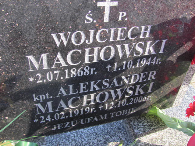 Wojciech Machowski 1868 Jedlicze i Potok - Grobonet - Wyszukiwarka osób pochowanych