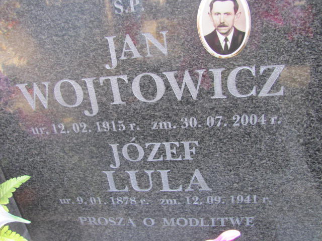 Józef Lula 1878 Jedlicze i Potok - Grobonet - Wyszukiwarka osób pochowanych