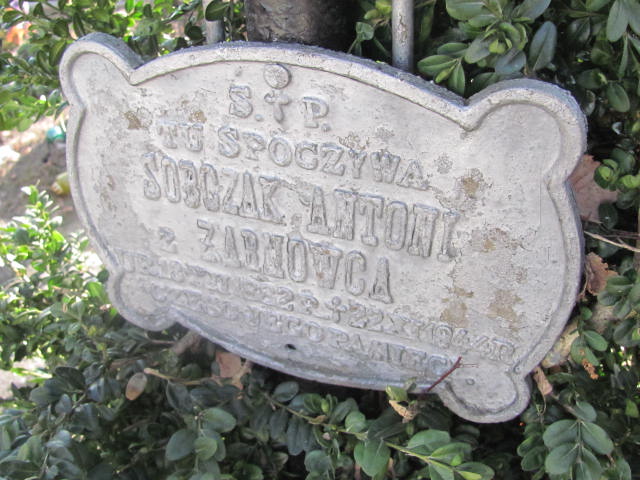 Antoni Sobczak 1882 Jedlicze i Potok - Grobonet - Wyszukiwarka osób pochowanych