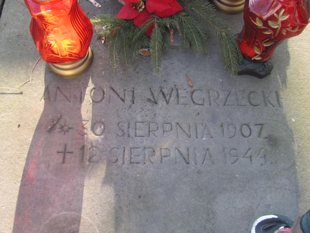 Antoni Węgrzecki 1907 Jedlicze i Potok - Grobonet - Wyszukiwarka osób pochowanych