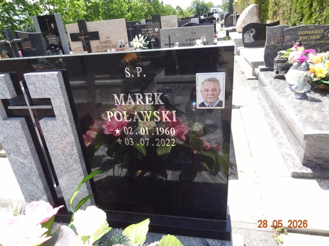 Marek Poławski 1960 Jedlicze i Potok - Grobonet - Wyszukiwarka osób pochowanych