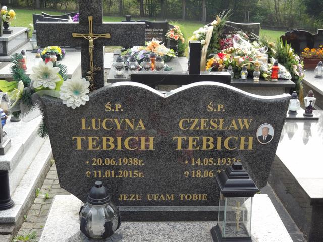 Grób Lucyna Tebich