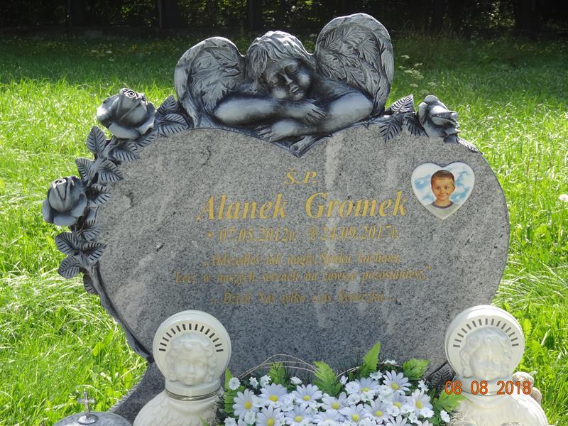 Grób Alan Gromek