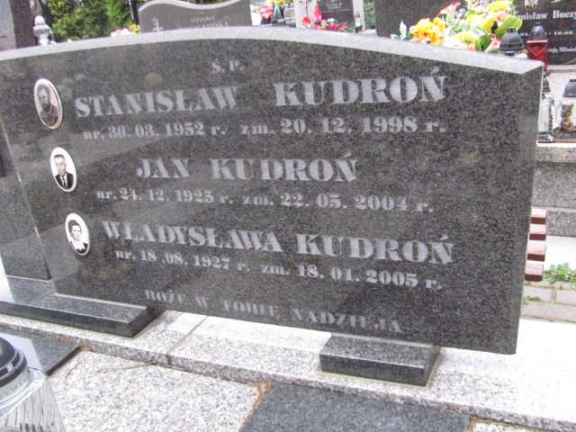 Stanisław Kurdoń 1952 Jedlicze i Potok - Grobonet - Wyszukiwarka osób pochowanych