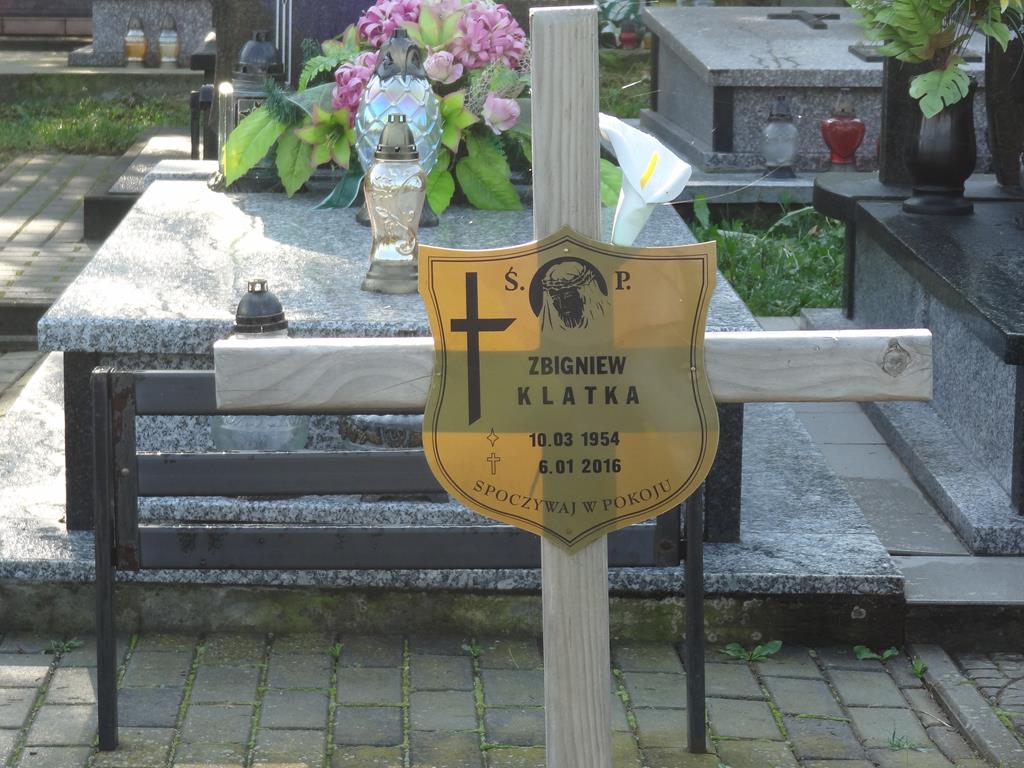 Grób Maria Klatka